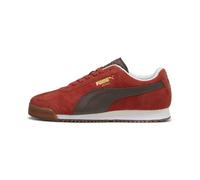 PUMA Herren Roma Sneaker, 24-Suede-Mars red-Espresso Brown-Gum, 40 EU