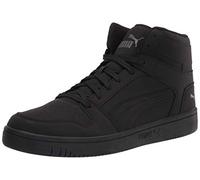 Puma Herren Rückprall-Layup Sneaker, Schwarz-Schwarz-Castlerock, 40.5 EU