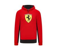 PUMA Herren Scuderia Ferrari Big Shield Hoodie LRosso Corsa Red