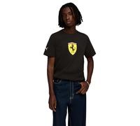 PUMA Herren Scuderia Ferrari Coloured Shield T-Shirt L, Black