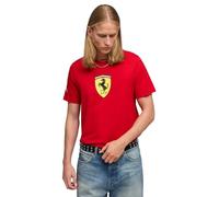 PUMA Herren Scuderia Ferrari Coloured Shield T-Shirt M, Rosso Corsa Red