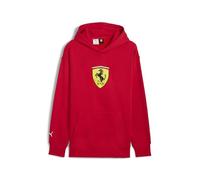 Hoodie PUMA "Scuderia Ferrari HP Race Big Shield Hoodie Herren", Herren, Gr. M, rot (rosso corsa rot), Obermaterial: 34% Polyester, 66% Baumwolle; Rippe: 97% Baumwolle, 3% Elasthan, relaxed fit, Rundh