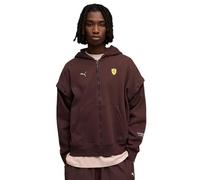 PUMA Herren Scuderia Ferrari Premium Oversized Hoodie XL, Chocolate Brown