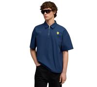 PUMA Herren Scuderia Ferrari Premium Poloshirt M, Persian Blue