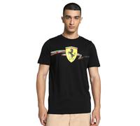 PUMA Herren Scuderia Ferrari Race Big Shield T-Shirt L Black
