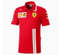 PUMA Herren Sf Team Polo Poloshirt, Roter Corsa, M