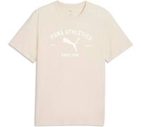 PUMA Class T-Shirt mit Grafik Herren, Kleidung, Weiß, XL White