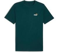 PUMA Herren Shirt ESS 2 COLOR Small No. 1 Logo Tee (684717) XL Green Terrain