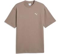 Puma ESSENTIALS EVELEVATED RELAXED TEE Herren-T-Shirt, braun, größe S