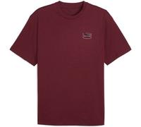 Puma Graphic Grid Kurzarm-t-shirt L Ruby Shimmer