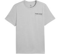 Puma M Cloudspun Branded Tee light gray heather (04) L