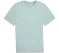 Puma M TAD Essential Heather CAT Tee (CF Large Cat) light moss heather (37) 3XL