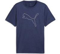 PUMA Herren Shirt M TAD ESSENTIAL HEATHER CAT TEE (CF large cat) (525907) M PUMA Navy Heather