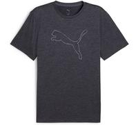 PUMA Unisex M TAD Essential Heather CAT Tee (CF Large cat) T-Shirts, Galactic Gray Heather, S