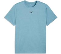 PUMA Herren Shirt M TAD ESSENTIALS HEATHER CAT Tee (CF small cat) (525920) 3XL Baltic Sea Blue Heather