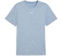 PUMA Herren Shirt M TAD ESSENTIALS HEATHER CAT Tee (CF small cat) (525920) S Cool Blue Heather