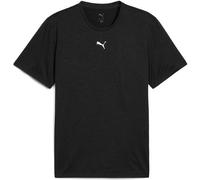 Puma M TAD Essentials Heather CAT Tee (CF Small Cat) puma black heather (01) XL