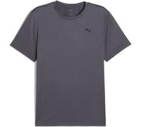 PUMA Unisex M TAD Essentials SOLID CAT Tee (LC small cat) T-Shirts, Galactic Gray,