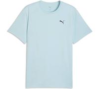 PUMA Herren Shirt M TAD ESSENTIALS SOLID CAT TEE (LC small cat) (525908) S Fresh Water