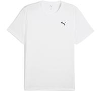 PUMA M TAD ESSENTIALS SOLID CAT TEE (LC small cat) Herren / PUMA WHITE /