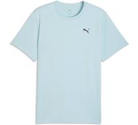 PUMA Herren Shirt M TAD ESSENTIALS SOLID CAT TEE (LC small cat) (525908) XL Fresh Water