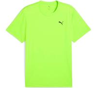 PUMA Unisex M TAD Essentials SOLID CAT Tee (LC small cat) T-Shirts, Green Glare,