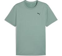 PUMA Herren Shirt M TAD ESSENTIALS SOLID CAT TEE (LC small cat) (525908) XXL Green Moon