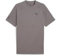 PUMA Unisex PUMATECH Tee T-Shirts, Cast Iron,