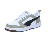 Puma Herren-Sneaker Rebound v6 Low Beige-Schwarz-Weiß