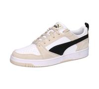Puma Herren Sneaker Rebound v6 Low SD 402262-02 41 Alpine Snow Black-White