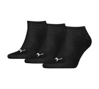 PUMA Damen Puma Unisex Plain 3p Sneakersocken, Schwarz, 35-38 EU