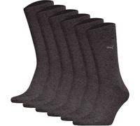 Kurzsocken PUMA "Socken 6er Pack", Herren, Gr. 47-49, grau, Obermaterial: 68% Baumwolle CO. 21% Polyester PES. 9% Polyamid PA. 2% Elasthan EL., Socken (66778458-47) grau