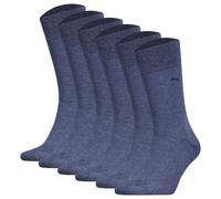 Kurzsocken PUMA "Socken 6er Pack", Herren, Gr. 47-49, blau, Obermaterial: 68% Baumwolle CO. 21% Polyester PES. 9% Polyamid PA. 2% Elasthan EL., Socken (38484825-47) blau