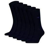 Kurzsocken PUMA "Socken 6er Pack", Herren, Gr. 39-42, blau (marine), Obermaterial: 68% Baumwolle CO. 21% Polyester PES. 9% Polyamid PA. 2% Elasthan EL., Socken (81536341-39) marine