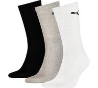 PUMA Herren Socken SPORT 3P white / grey / black - Gr. - 40.5