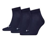 PUMA Herren Socken UNISEX QUARTER PLAIN 3P (701230337) 47-50 NAVY