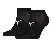 Puma 2P Sport Light Sneaker Socks Schwarz Gr 43/46