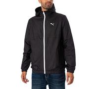 PUMA Herren Solide Windjacke, Black/White, XL