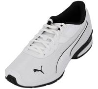 Puma Herren Sportschuhe 378246 - Flexible Sneaker mit Gummilaufsohle - Bequeme atmungsaktive Laufschuhe - Fitness Halbschuhe für Männer - Elegante Freizeitschuhe White-PUMA Black UK9,5 - EU44