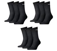 PUMA Herren Sportsocken Unisex 9P, Farbe:200 - black, Socken & Strümpfe:39-42