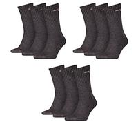 PUMA Herren Sportsocken Unisex 9P, Farbe:201 - anthracite, Socken & Strümpfe:35-38