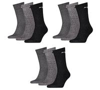 PUMA Herren Sportsocken Unisex 9P, Farbe:207 anthracite/grey, Socken & Strümpfe:39-42
