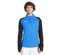 PUMA Herren Sweater, Electric Blue Lemonade-Puma Black, S