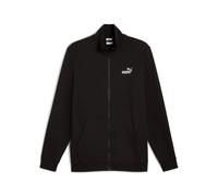 PUMA Herren Sweatjacke - ESS No 1. Logo Track Jacket, Baumwollmischung Schwarz L