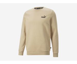 Puma Herren Sweatshirt ESS Small Logo Crew LIGHT SAND XXL