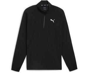 PUMA Herren Sweatshirt FIT Woven ¼ Zip (524923) S PUMA BLACK