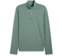 PUMA Herren Sweatshirt M CLOUDSPUN 1/4 ZIP (525836) M Green Moon