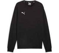 Puma Herren Strickpullover Teamgoal Casuals Crew Neck – Schwarz/Weiß – XXL