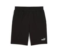PUMA Herren Sweatshorts - ESS No. 1 Logo Shorts, Logo, Baumwolle, kurz Schwarz L