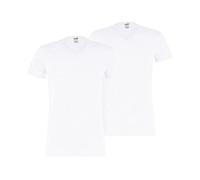Puma Herren T-Shirt Basic 2er Pack, White, S, 652002001